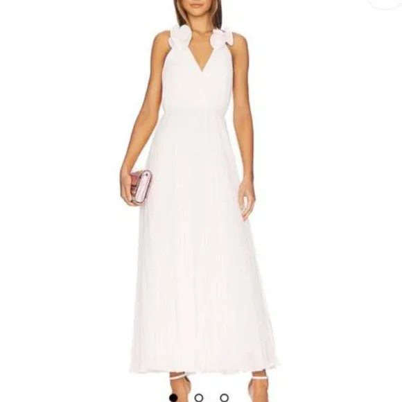 Milly | Dresses | Milly Pleated Midi Dress | Poshmark